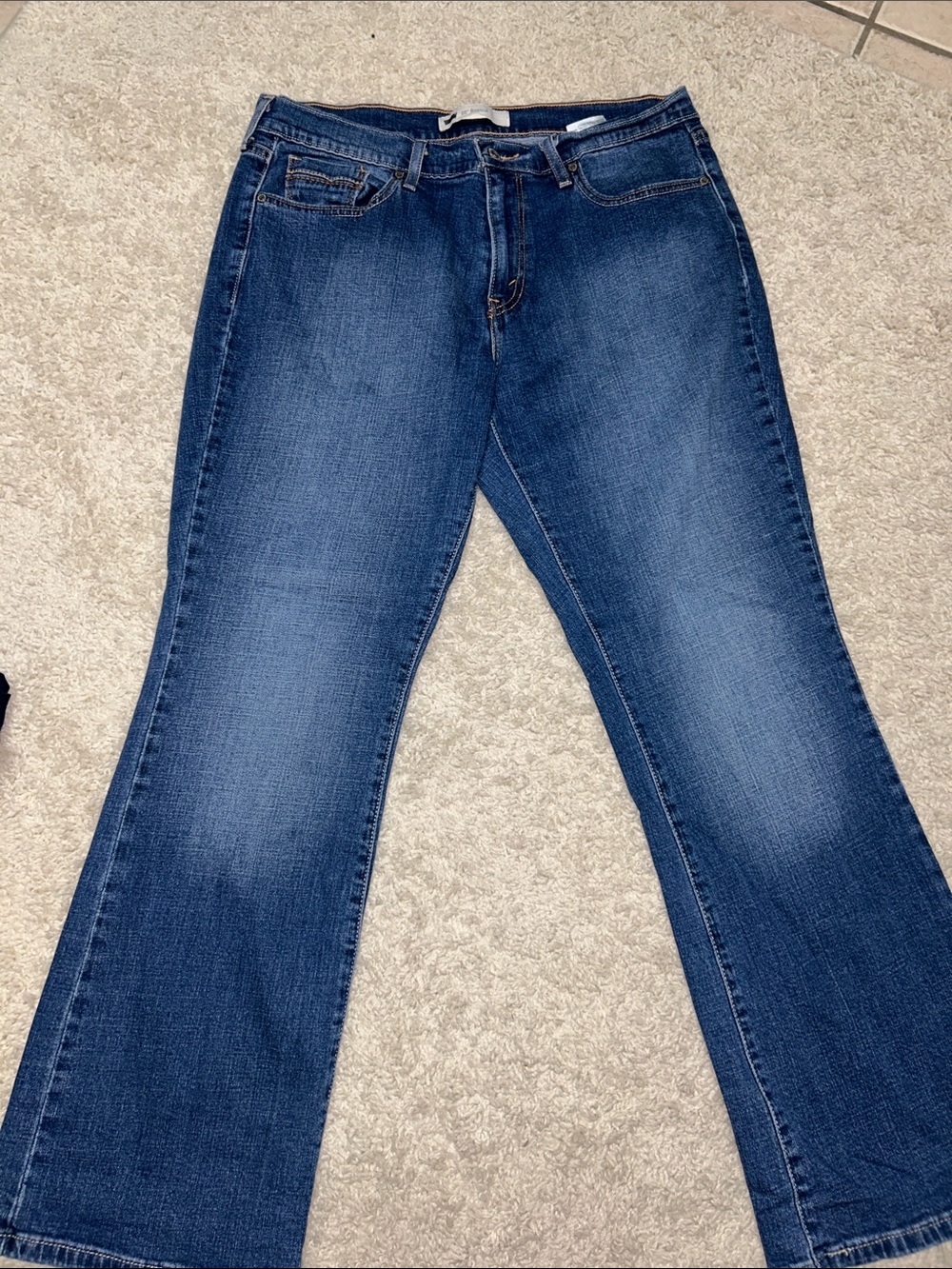 Levi's Women's Medium Blue Flare Jeans